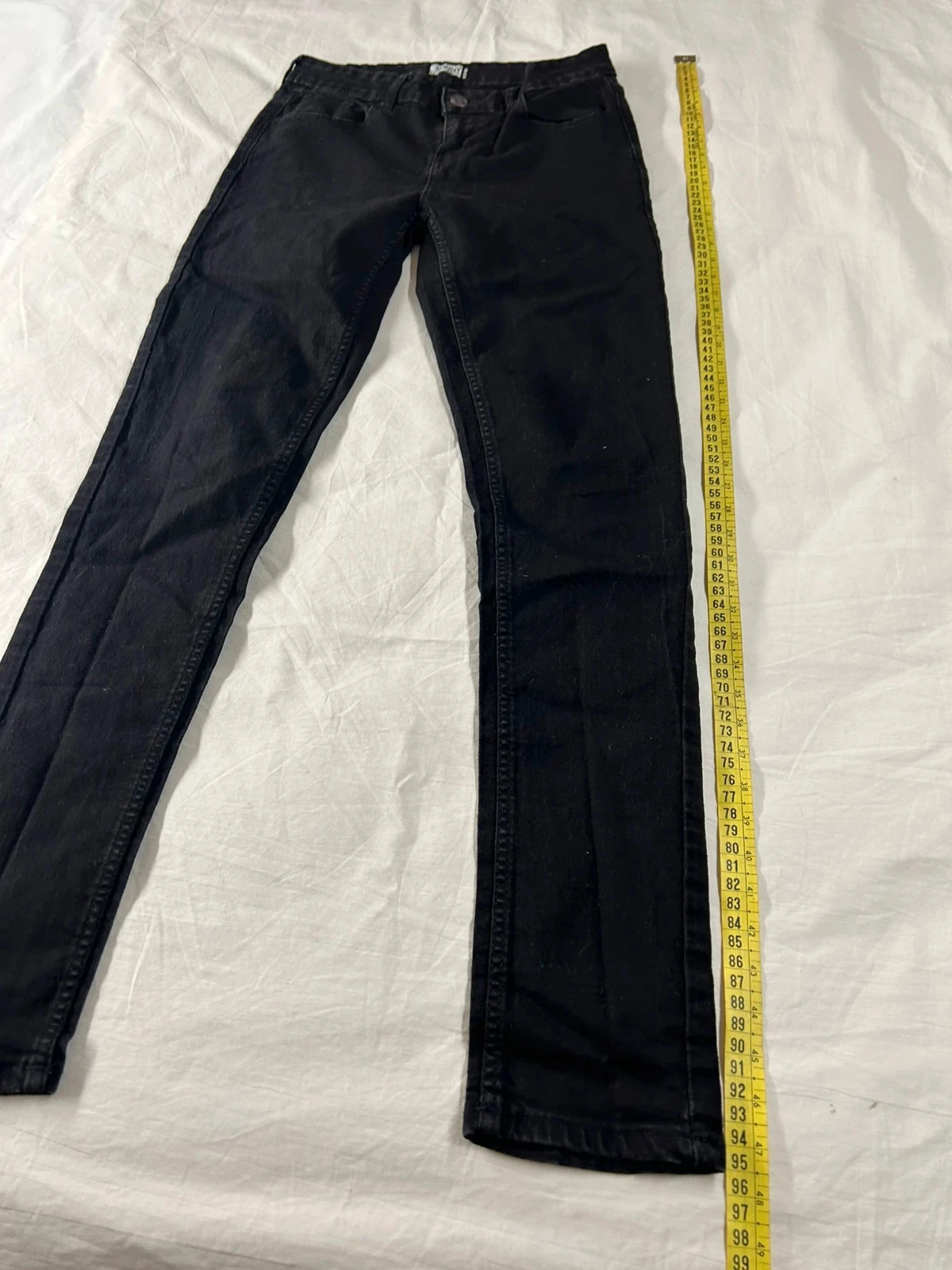 Jeans pretos skinny kiabi tamanho 36 – photo 4